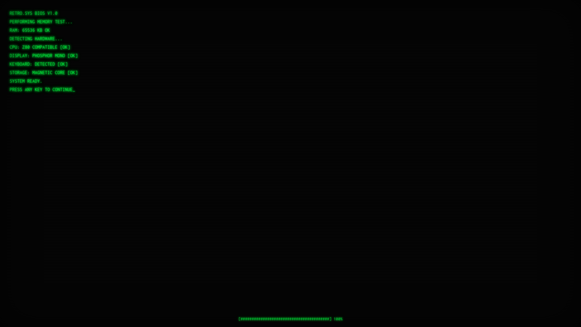 RETRO.SYS - Vintage Interface - superun AI 模板预览